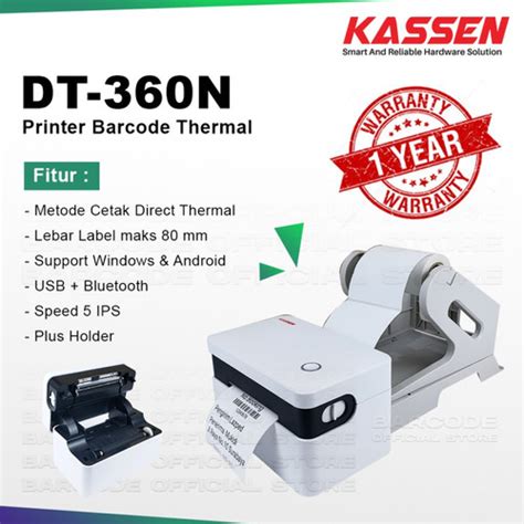 Promo PRINTER BARCODE KASSEN DT360 Setara Xprinter XP-360 Label Thermal ...