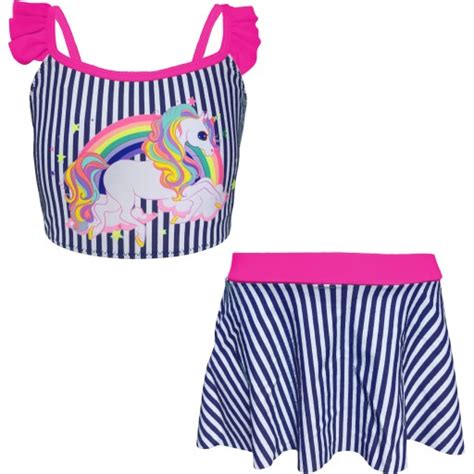 STRÓJ KĄPIELOWY DWUCZĘŚCIOWY KOMPLET BIKINI DLA DZIEWCZYNKI NA PLAŻĘ 92 98 5904335191202