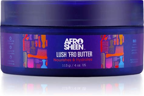 Afro Sheen Slick Back Cream Styler Contains Shea Butter To Smooth And Holds 6 Oz