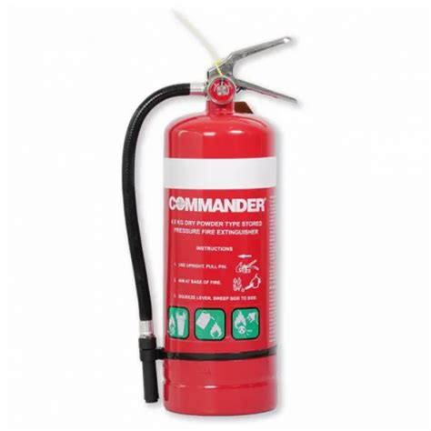 Commander Cp Abe Kg Dry Chemical Abe Powder Fire Extinguisher