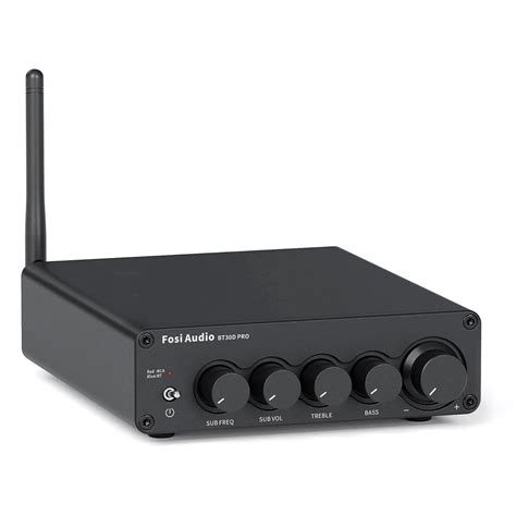 FOSI AUDIO BT30D PRO Amplificateur Class D 2.1 2xTPA3255 Bluetooth 5.0 ...