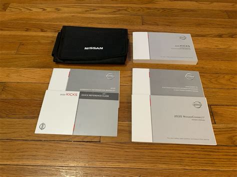 2020 Nissan Kicks Owners Manual With Case And Navigation OEM Free Ship