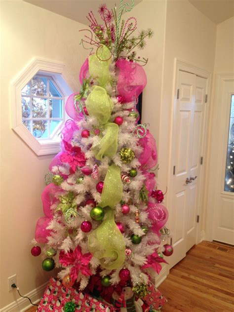 Pink And Green Christmas Tree Decorations at Harrison Lauzon blog