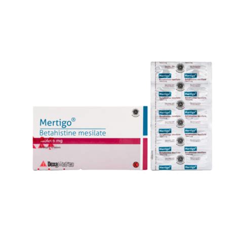 Mertigo 6 mg 10 Tablet - Manfaat, Kandungan, Dosis, dan Efek Samping