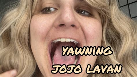 Yawning Sooooo Tired And Exhausted Jojo Lavans Clip Store Clips4sale