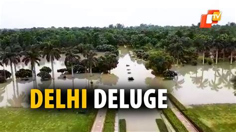 Flood Water From Yamuna Submerges Rajghat And Arterial Road At ITO In Delhi