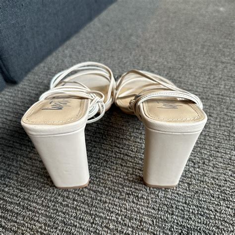 Lipstik Nude Heels Size 7 Aus Womens Wrap Around Depop