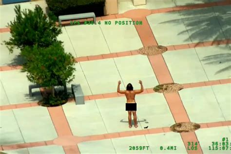 Las Vegas Police Release Footage Of Officer Shooting Naked Man Video Shootings Crime