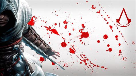 Online crop | HD wallpaper: Assassin's Creed, red, blood, splattered ...