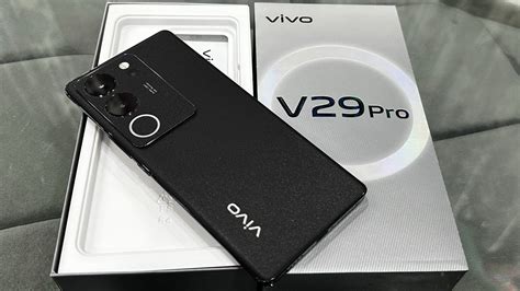 Vivo V29 Pro Black Unboxing First Look Review Vivo V29 Pro 5G