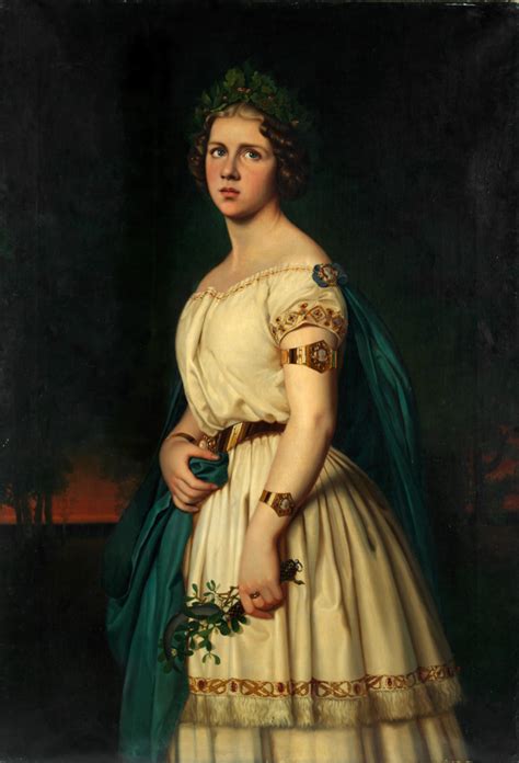 Bonhams After Olaf Johan Södermark Portrait Of Jenny Lind As Norma