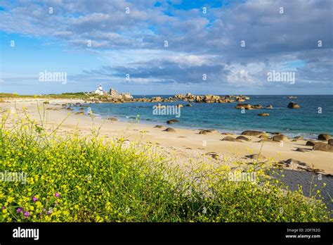 france finistere legendes coast stock photo alamy