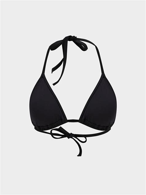 Siyah Düz Çıkabilir Pedli Kadın Bikini Üst S54217Z8 CVL LCW