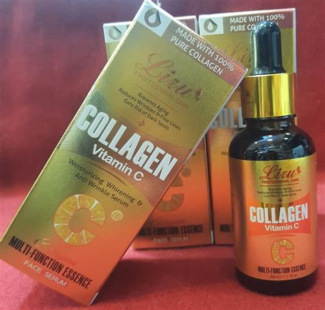 LIRU PROFESSIONAL CARE COLLAGEN VITAMIN C FACE SERUM 30ML - Hans Naturals