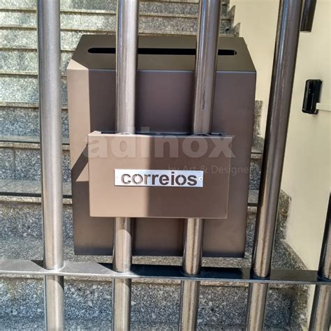 Caixa De Correio Para Muro - Caixa De Correio Muro E Grade | Adinox | Produtos e Acessórios para ...
