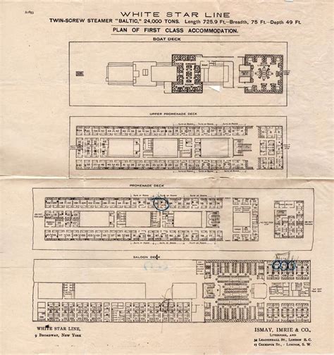 Pin by Lucas Harris on Ocean Liners | Passenger ship, Deck plans, Liner