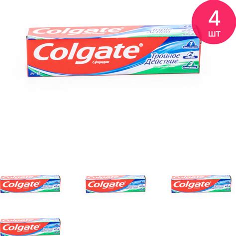 Зубная паста Colgate / Колгейт Тройное действие Натуральная мята для ...