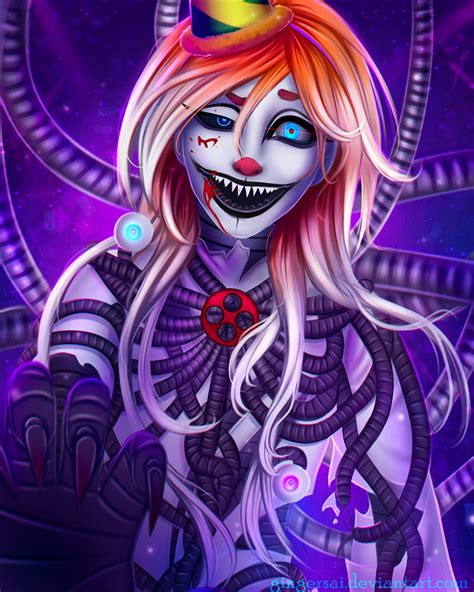 Ennard Humanization Fnaf Sister Location By Gingersai On Deviantart