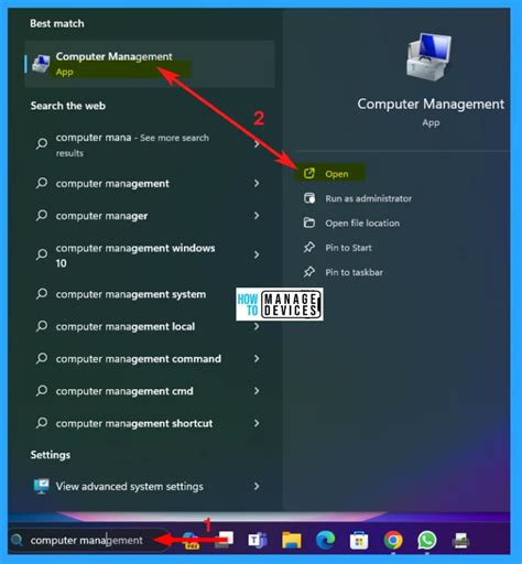 10 Easy Ways To Access Computer Management In Windows 11 Htmd Blog