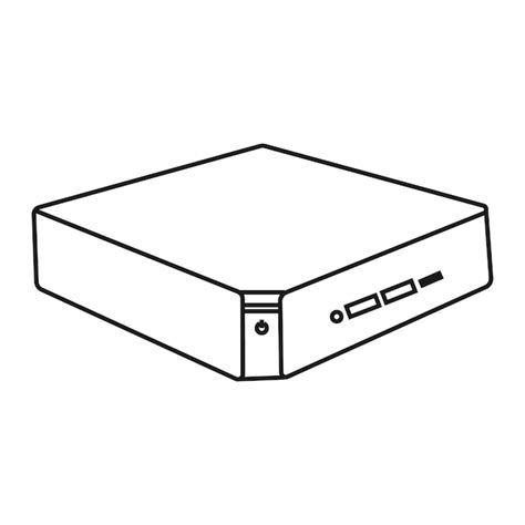 Premium Vector Mini Pc Icon Small Computer Device Sign Quality Design