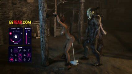 A Bitch Has Fuck With A 3D MONSTER