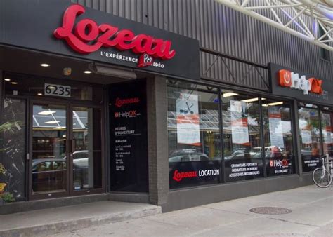 lozeau opening hours  rue saint hubert montreal qc
