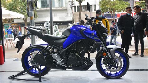 Naked bike phân khối lớn Yamaha MT 03 mới bất ngờ về Việt Nam giá niêm yết 124 triệu đồng