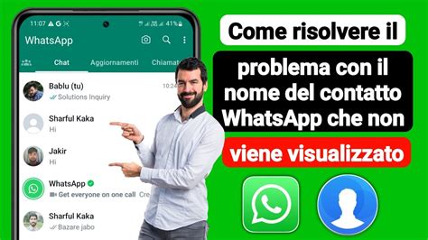 Come Risolvere Il Problema Con Il Nome Del Contatto WhatsApp Che Non