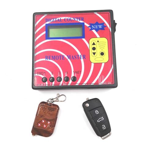 Digital Counter Regenerate Rf Remote Master Key Programmer Radio