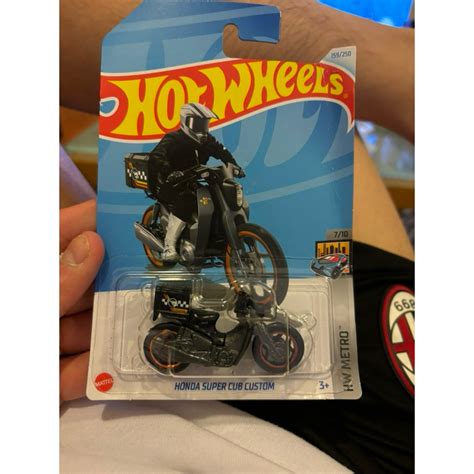 風火輪 hot wheels 喜美 本田 honda super cub custom 機車 普寶 卡損 蝦皮購物