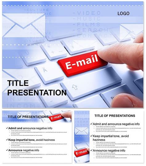 Sending An E Mail Powerpoint Templates