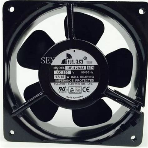 Jual For FULLTECH UF-12A23 AC 230V 60Hz 120x120x38mm Server Cooler Fan ...