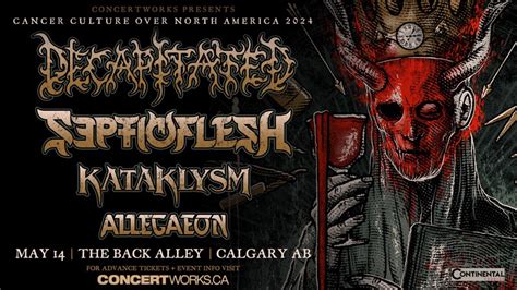 Cancer Culture Over North America Decapitated Septicflesh