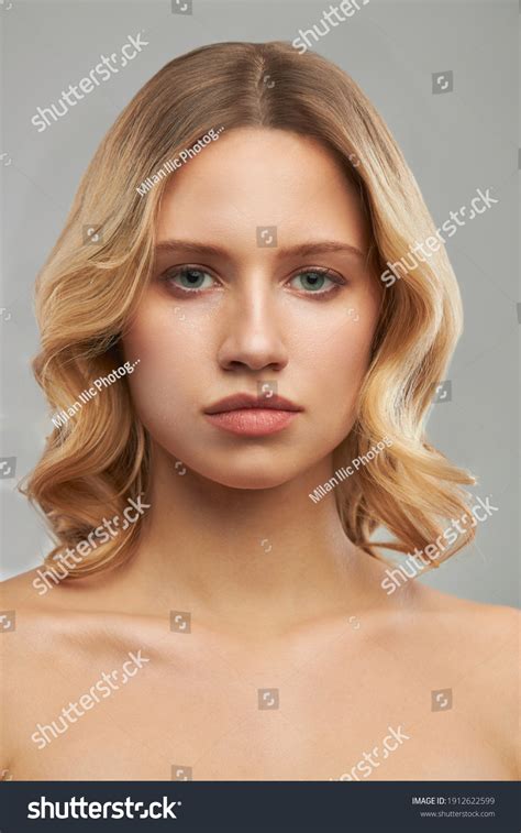 Beautiful Blonde Nude Makeup Posing Studio Stock Photo Shutterstock