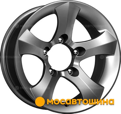 Купить КиК Айсберг 8x16/5x139.7 ET -20 Dia 110.1 дарк платинум