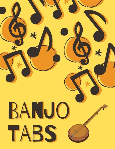 Buy Banjo Tabs Partituras De Papel En Blanco Para Canciones Y Acordes