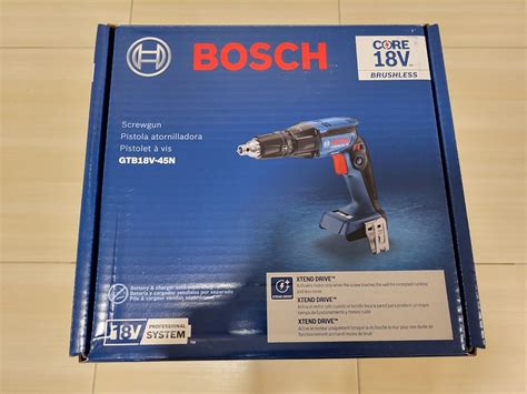 BRAND NEW BOSCH GTB18V-45N XTEND DRIVE 18V 18 VOLT BRUSHLESS 1/4" HEX ...