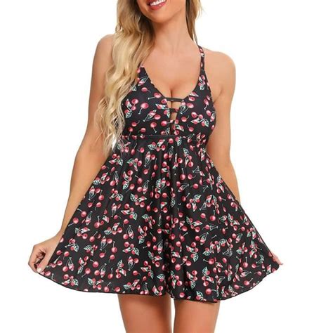 Maillot De Bain Rembourr En Bikini Sexy Pour Femme Noir Cdiscount Pr T Porter