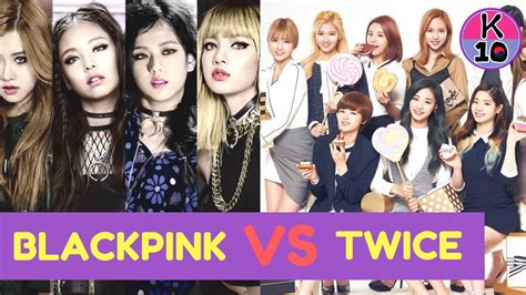 Blackpink Vs Twice Battle With The Top Korea Girl Group Youtube