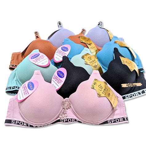 Jual BRA WANITA FEMA CUP A 9330 127 777 TANPA KAWAT CUP KECIL KAIT