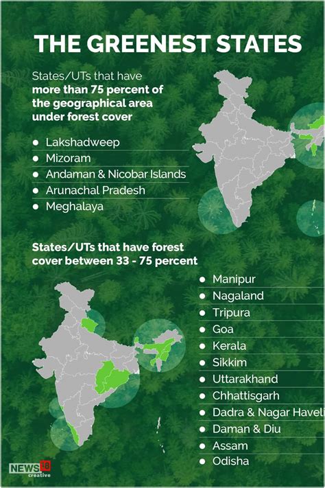 State of India's Forests: Mizoram, Arunachal Pradesh and Meghalaya are