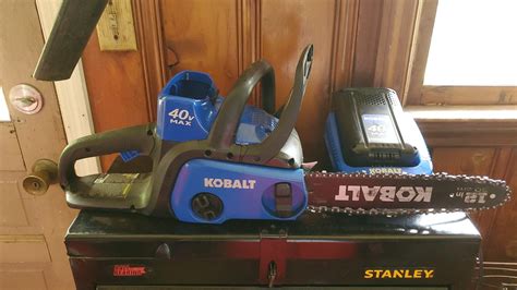 Kobalt Chainsaw And Kobalt Pole Saw W Extension 40v Battery For Sale In