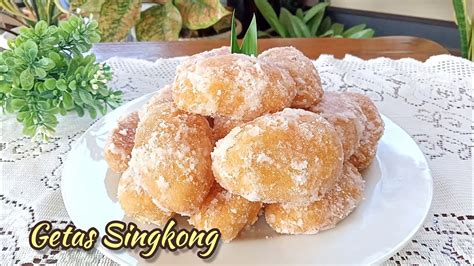 Resep Getas Singkong Kue Jadul Enak And Mudah Cara Membuatnya Youtube