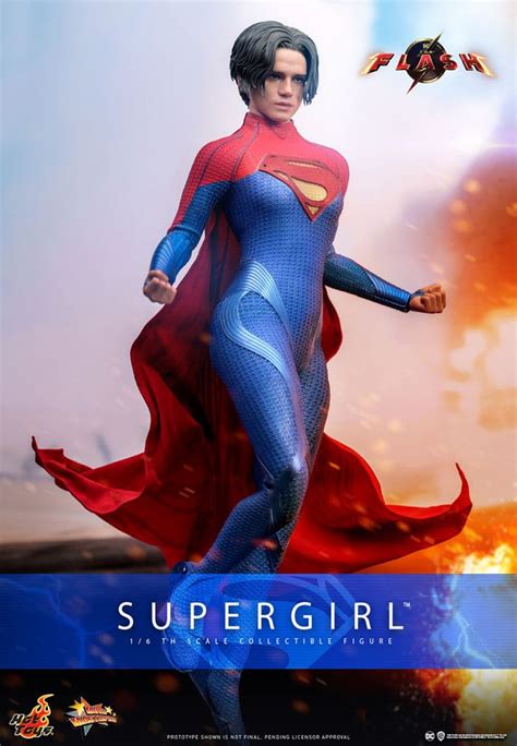 ToysTNT The Flash Figura Movie Masterpiece 1 6 Supergirl 28 Cm Superman Hot Toys
