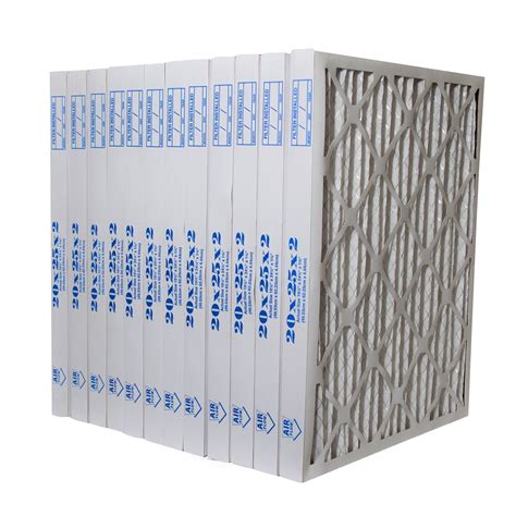 20x25x2 Furnace Filter MERV 8 Pleated Filters. Case of 12 – Alberta