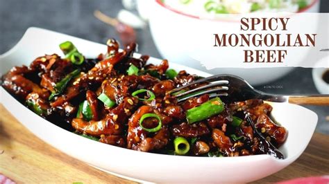 The Best Spicy Mongolian Beef Sticky Crispy And So Tender Youtube