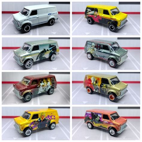 Hot Wheels Real Riders Pop Culture Series Ford Transit Supervan Shopee Malaysia