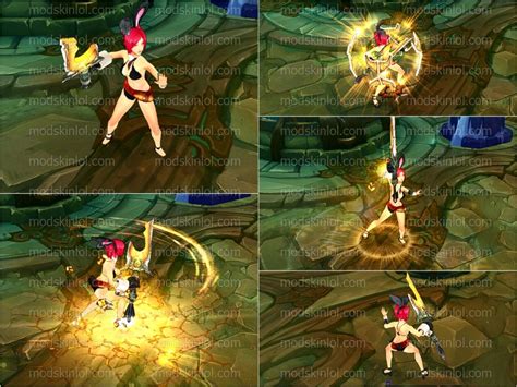 Mod Skin Riven Bikini Black Mod Skin Lol