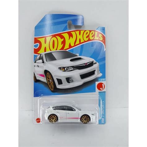 Hot Wheels Subaru WRX STI Putih List Pink Lazada Indonesia
