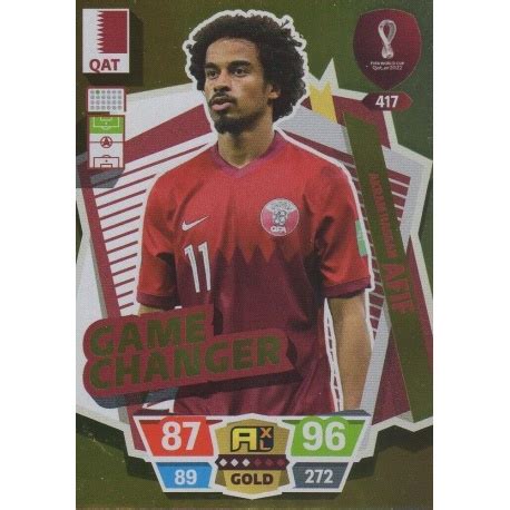 Oferta Cromos Akram Hassan Afif Game Changer Adrenalyn XL World Cup 2022